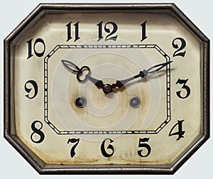 Dial vintage clock