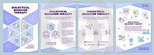 Dialectical behavior therapy brochure template
