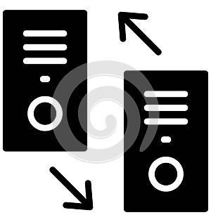 Dialed and received calls Isolated Vector Icon which can easily modify or edit