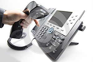 Dialing IP telephone keypad