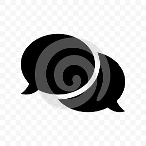 Dialog chat bubble, FAQ ask question information vector icon