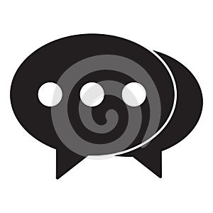 Dialog icon, speech bubble, chat icon, sms symblol, comments icon