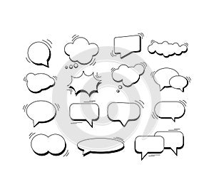 Dialogue bubble. Isolated background vector illustration eps 10. Comic style.