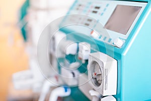 Dialysis machinery photo