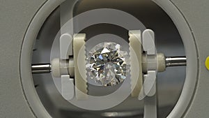 Diamond 1 carat macro. d color diamond. jewelery gift diamond clarity. brilliant shine