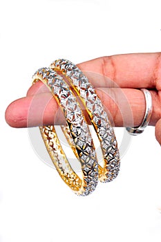 Diamond bangles