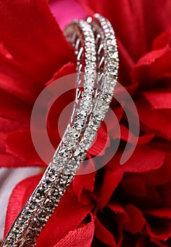 Diamond bangles