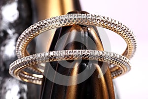 Diamond bangles