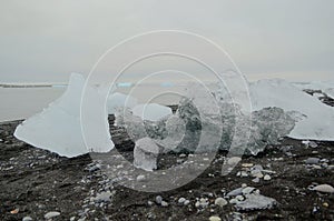 Diamond beach in Iceland