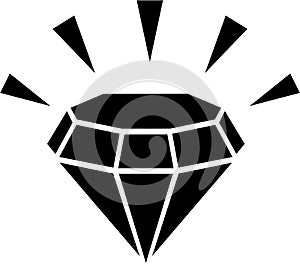 Diamond bling vector