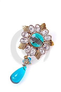 Diamond brooch jewellery