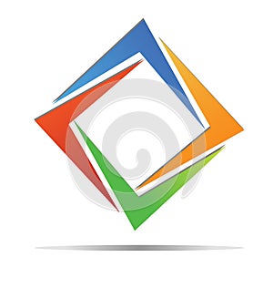 Diamond colorful logo