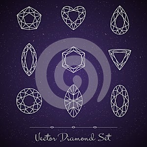 Vector diamond set