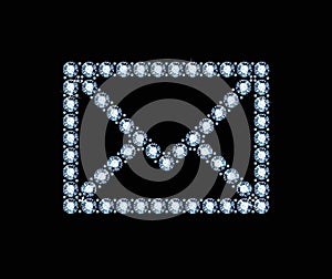 Diamond Email Icon