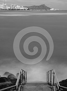 Diamond head from Kakaako park