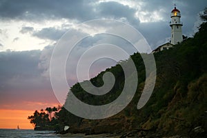 Diamond Head Lighthouse and Coastline