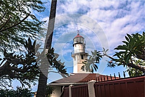 Diamond Head Lighthouse, Oahu, Hawaii