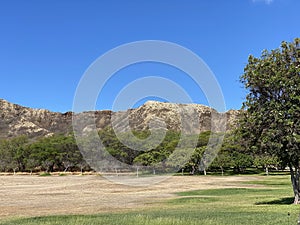 Diamond Head State Monument in Honolulu County Oahu Hawaii Photo photo