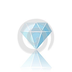 Diamond Icon Vector.