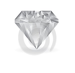 Diamond illustration on a white background.