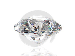 Diamond isolated on white background
