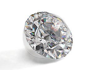 Diamond isolated on white background