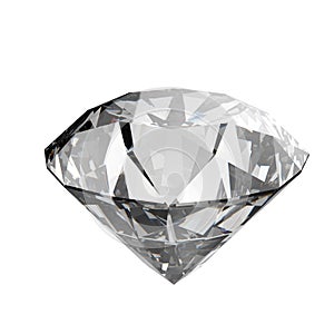 Diamond isolated on white
