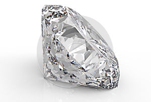 Diamond isolated on white