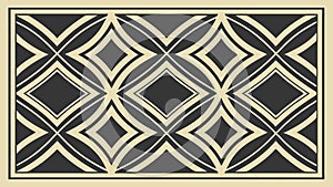 Diamond Lattice Pattern: Elegant Geometric Texture Vector Art, vector design Generative AI