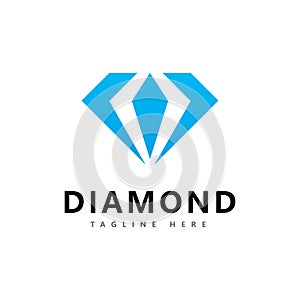 Diamond logo vector design template