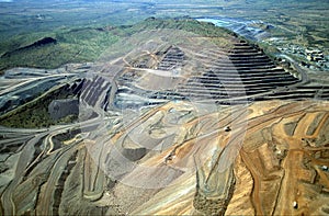 Diamond mine in the Kimberley region of Western Australia photo