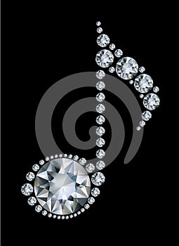 Diamond Music Note
