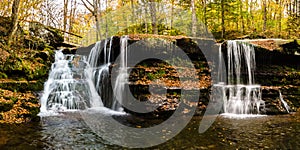 Diamond Notch Falls in Catskill Mountains, New York