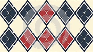 Diamond pattern background, geometric design, and abstract texture vector design Generative AI