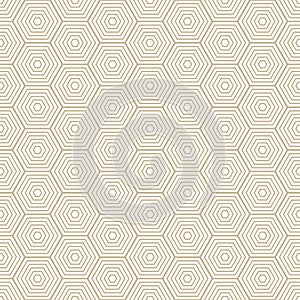 Diamond pattern Modern stylish texture with rhombuses, squares . Seamless vector. Repeating geometric tiles. Gold and white