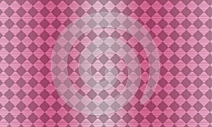 The diamond pattern on pink metalic background vector