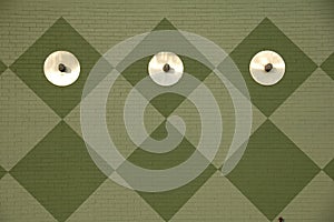 Diamond Pattern Wall