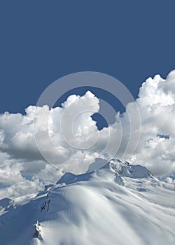 Diamond Peak in Garibaldi Mountain