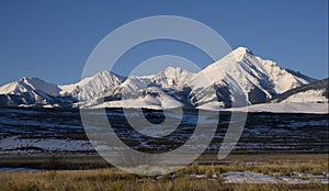 Diamond Peak in Winter