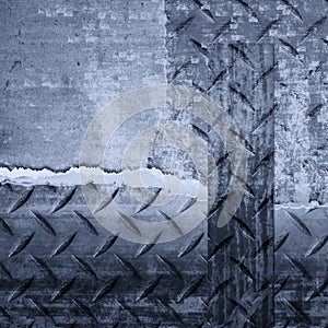 Diamond plate background