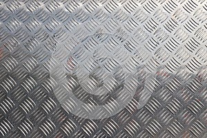 Diamond plate metal floor background