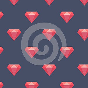 Diamond seamless pattern