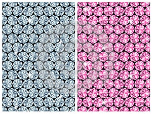 Diamond seamless pattern / vector