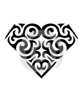 Diamond shaped symbol