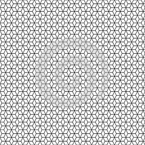 diamond shapes black line interlocking seamless background pattern