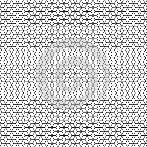 diamond shapes black line interlocking seamless background pattern