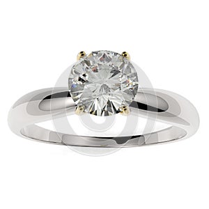 Diamond Solitaire Engagement Ring