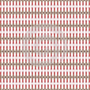 Diamond Striped Chain Fence Geometric Pattern.Vector Tribal Seamless Background Texture.Digital Pattern Design Decoration