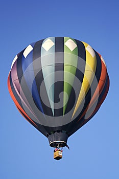 Diamond Striped Hot Air Balloon