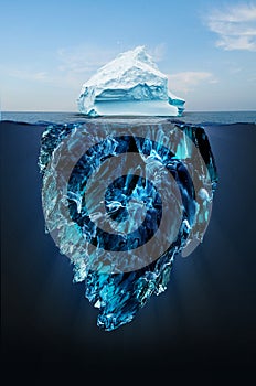 Diamond tip of an Iceberg